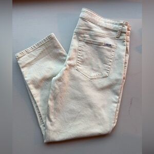 Joe's Jeans Cream Straight Leg Denim
